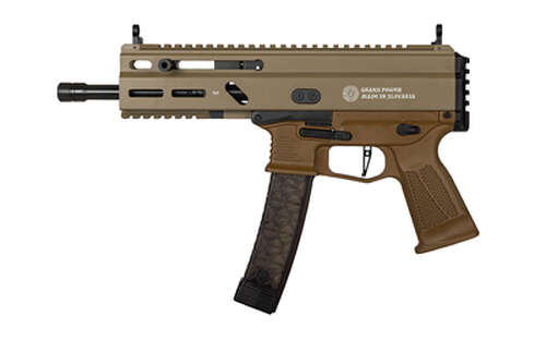 Handguns Grand Power Stribog 9mm GPWR STRIBOG SP9A3 9MM 8" 30RD FDE • Model: Stribog